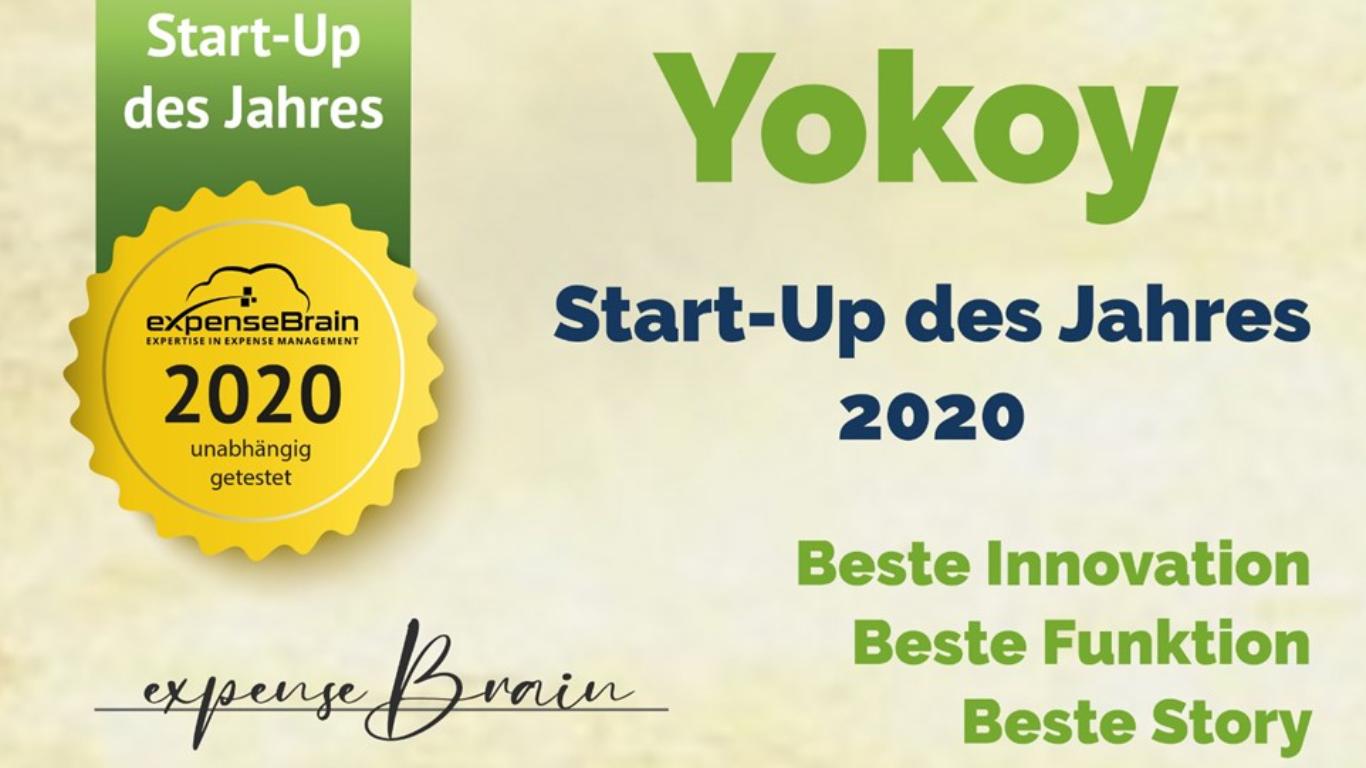 Start Up des Jahres 2020: Yokoy